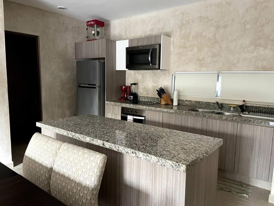 Апартаменти Departamento Dentro De Aldea Zama Тулум Екстер'єр фото