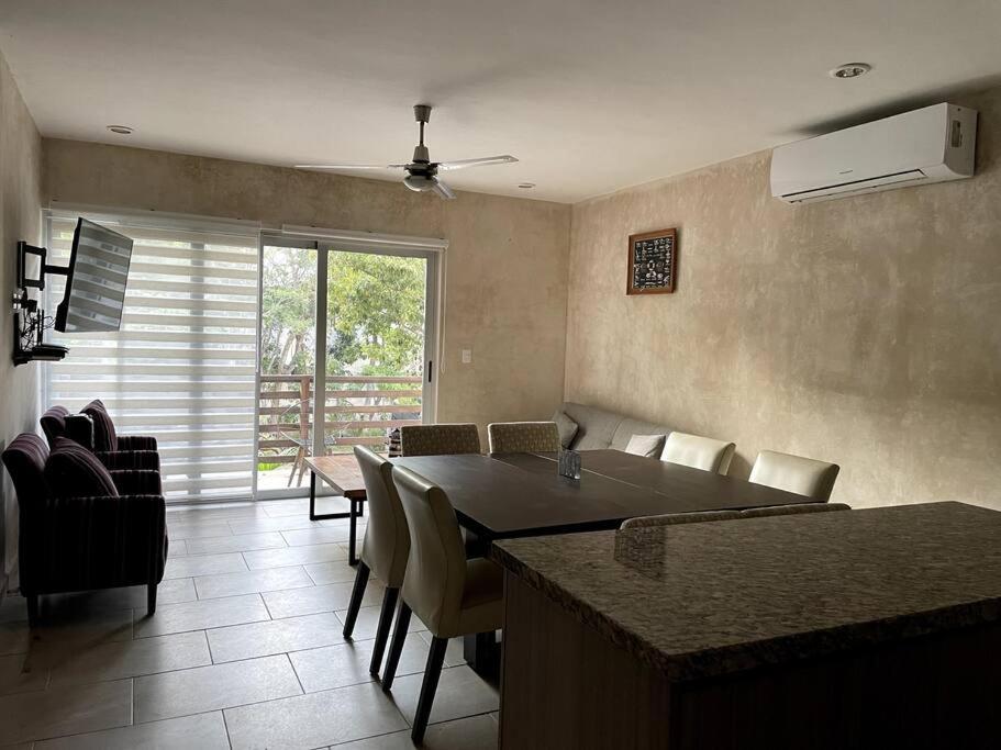 Апартаменти Departamento Dentro De Aldea Zama Тулум Екстер'єр фото